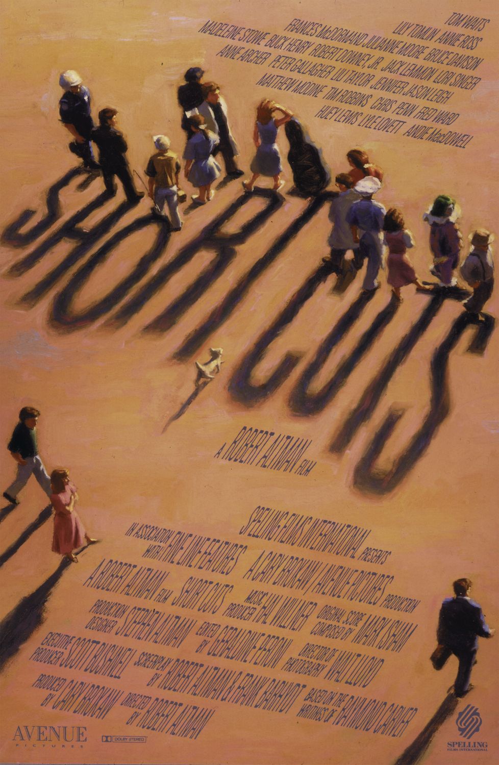 Extra Large Movie Poster Image for Short Cuts (#3 of 4)
