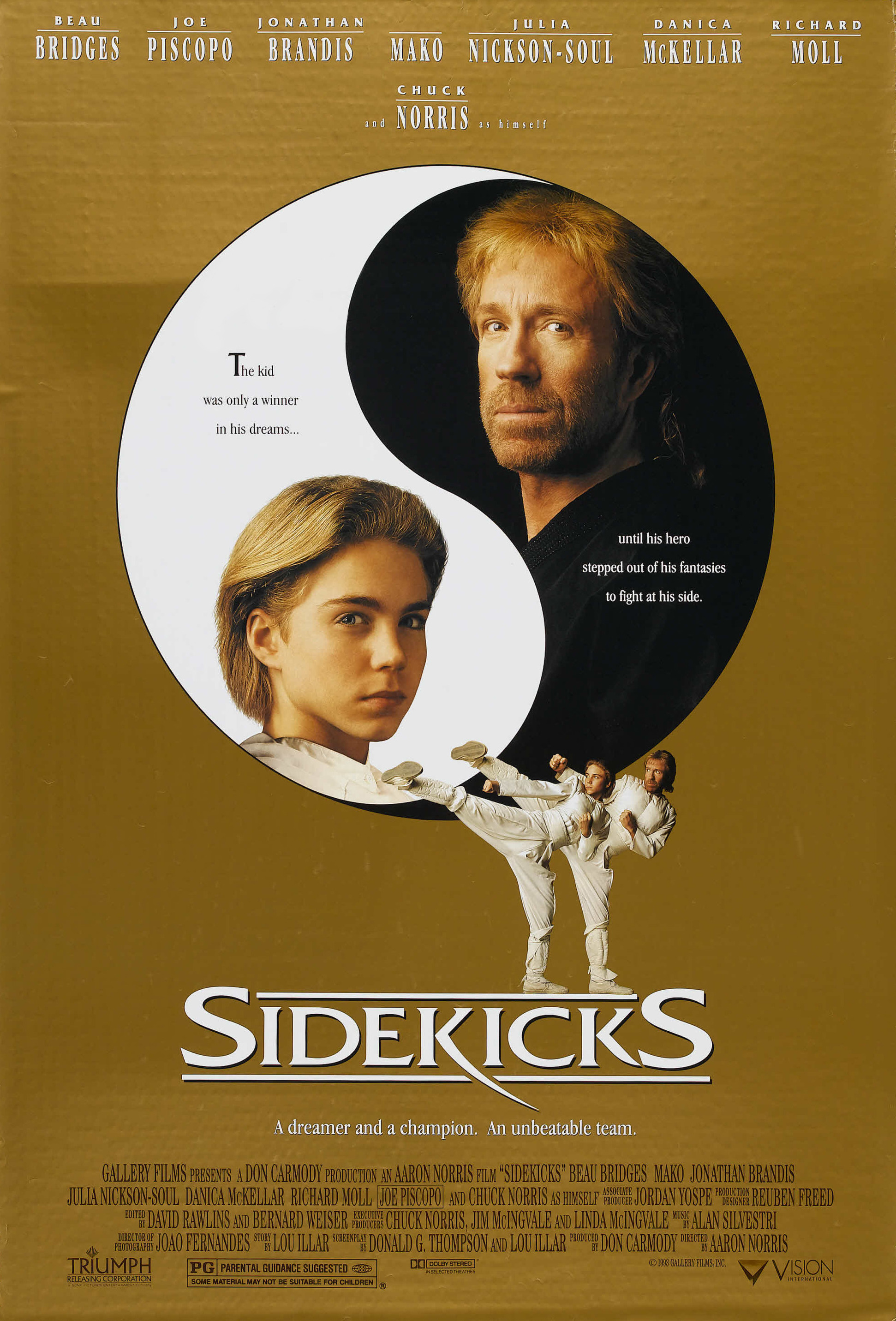 Mega Sized Movie Poster Image for Sidekicks 