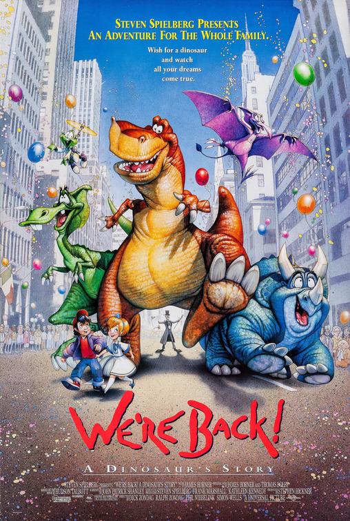 We're Back! A Dinosaur's Story Movie Poster