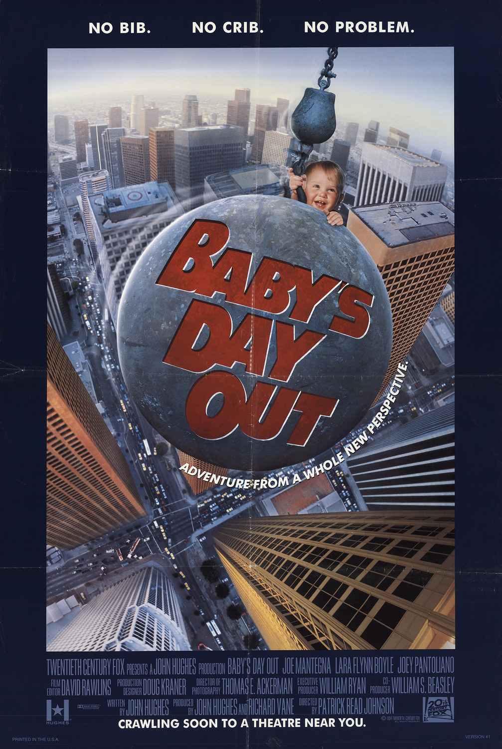 Extra Large Movie Poster Image for Baby's Day Out (#2 of 4)