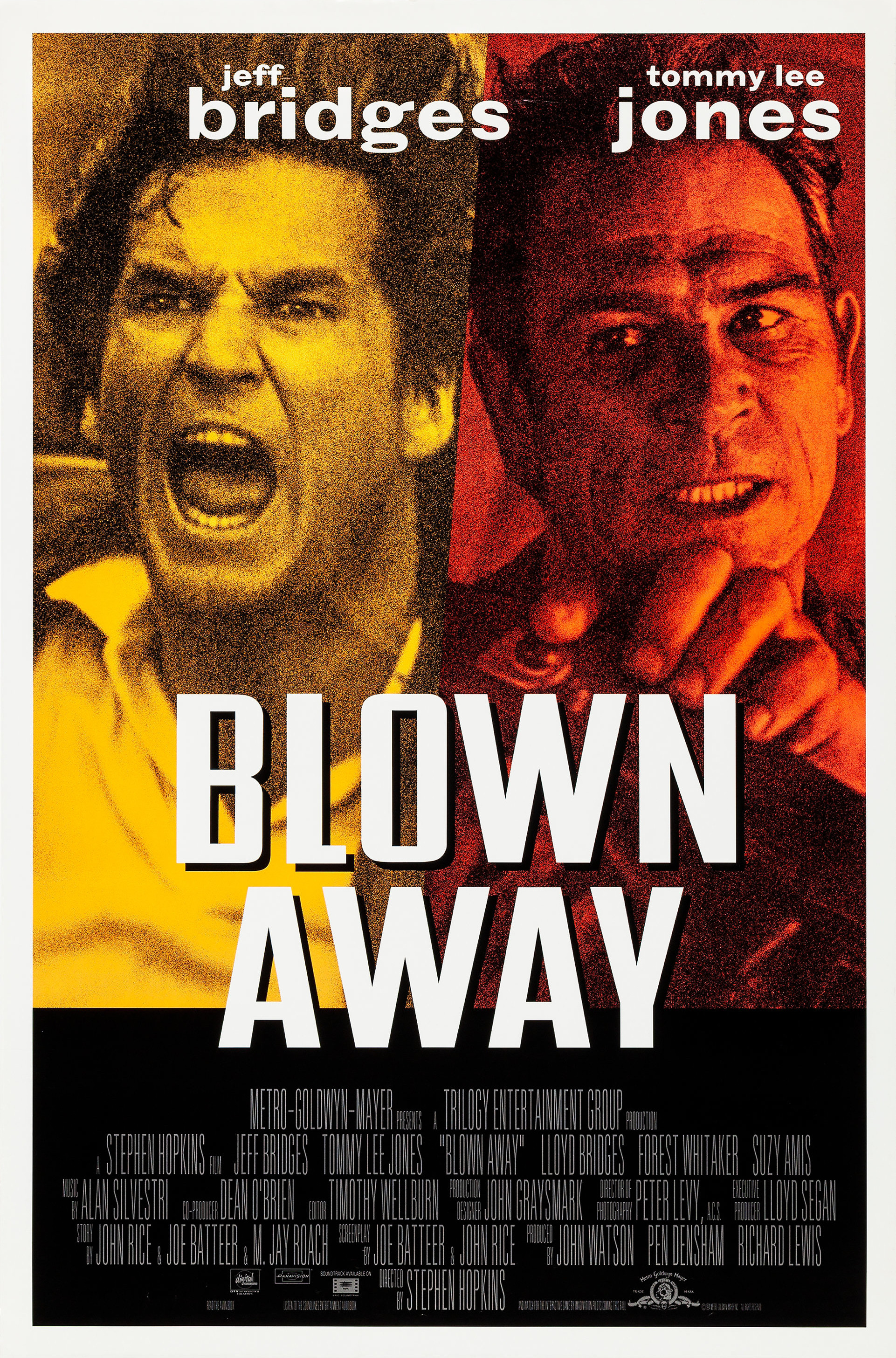 Mega Sized Movie Poster Image for Blown Away (#2 of 3)