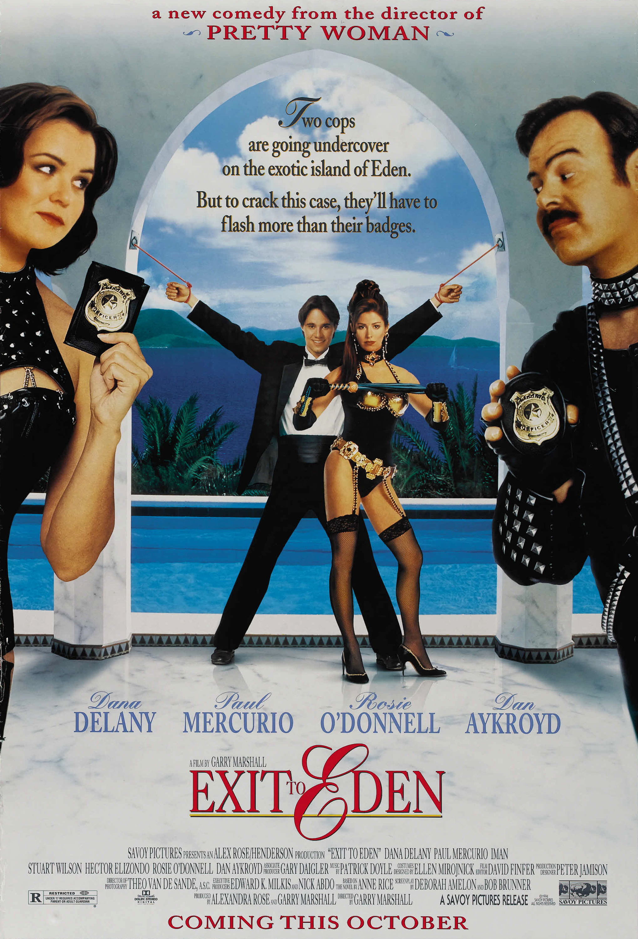 Mega Sized Movie Poster Image for Exit To Eden 