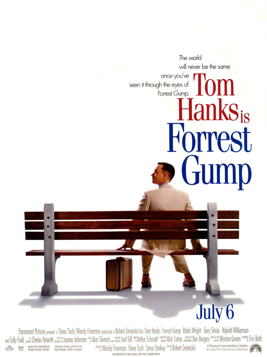 Extra Large Movie Poster Image for Forrest Gump 