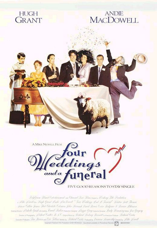 Four Weddings And A Funeral Movie Poster