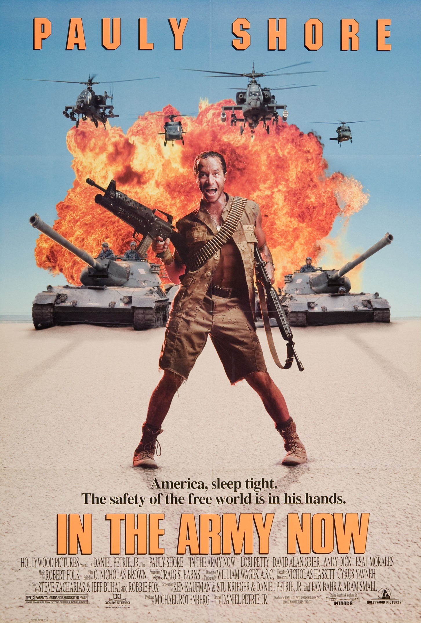 Mega Sized Movie Poster Image for In The Army Now 
