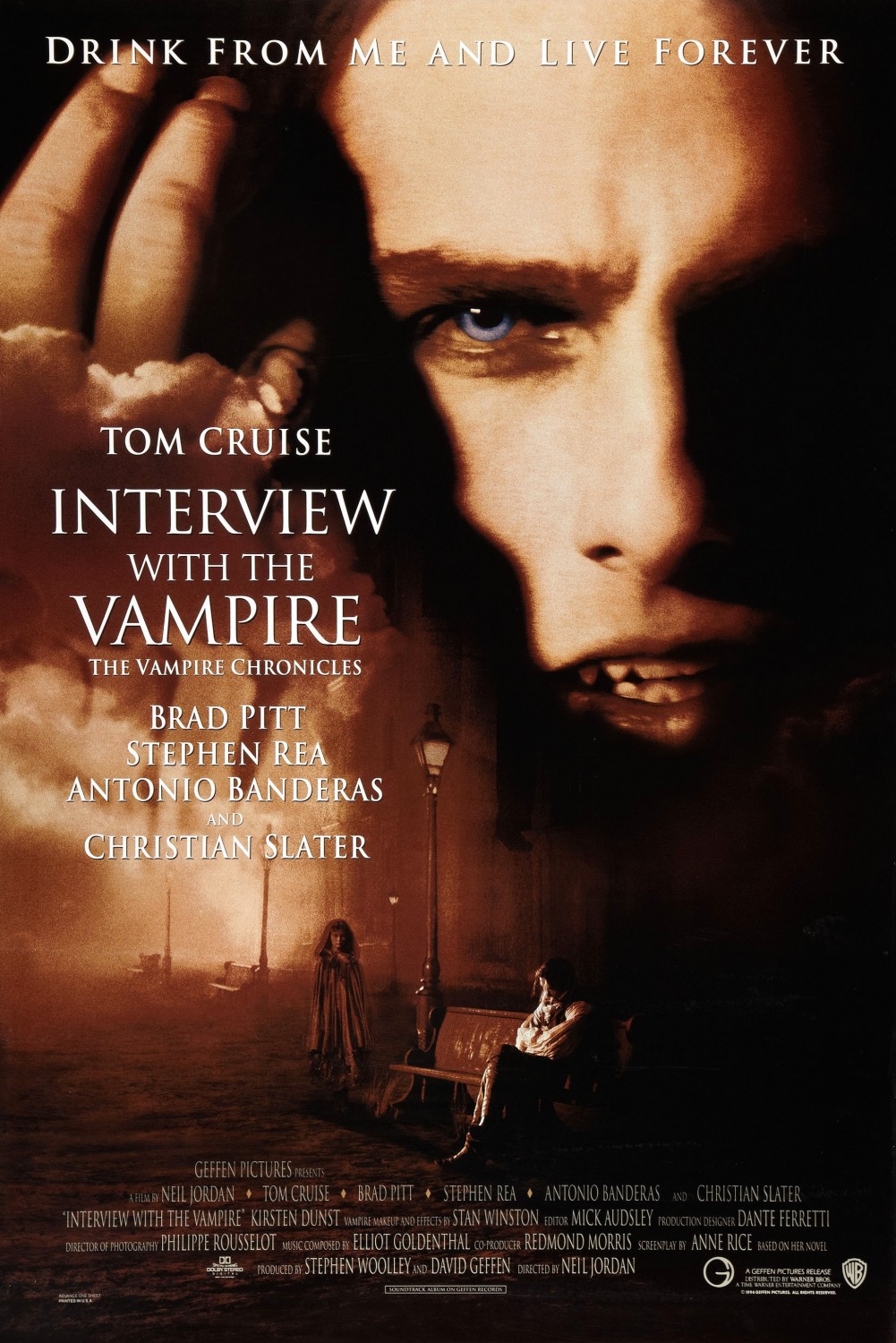 Extra Large Movie Poster Image for Interview with the Vampire 