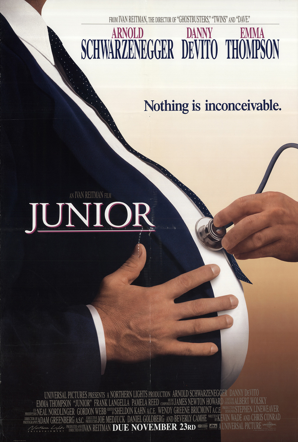 Extra Large Movie Poster Image for Junior (#2 of 2)