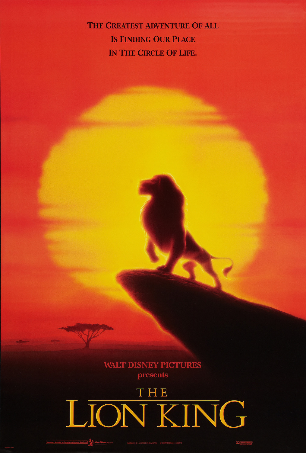 Extra Large Movie Poster Image for The Lion King (#3 of 6)