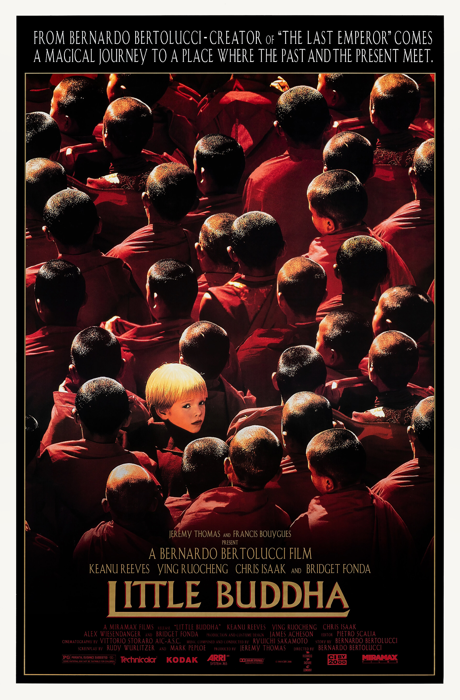Mega Sized Movie Poster Image for Little Buddha 