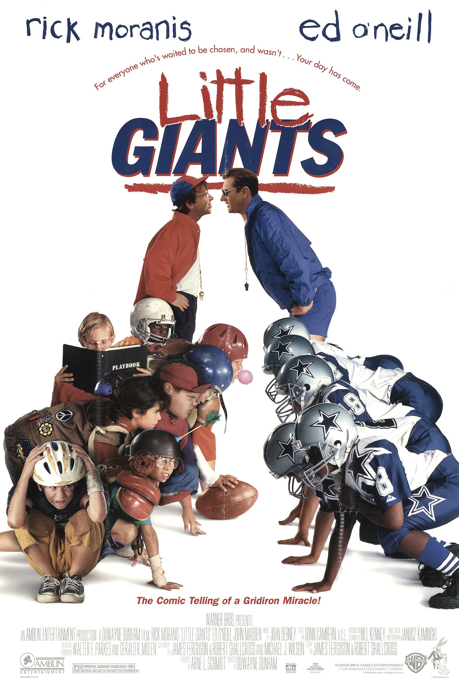 Mega Sized Movie Poster Image for Little Giants 