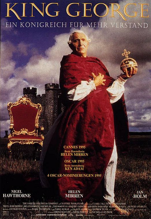 The Madness Of King George Movie Poster