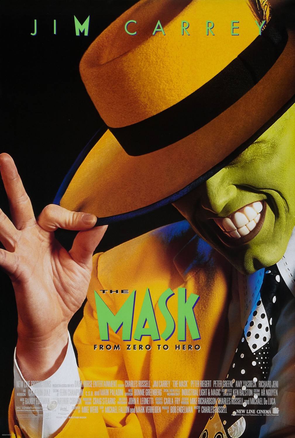 Extra Large Movie Poster Image for The Mask (#1 of 2)