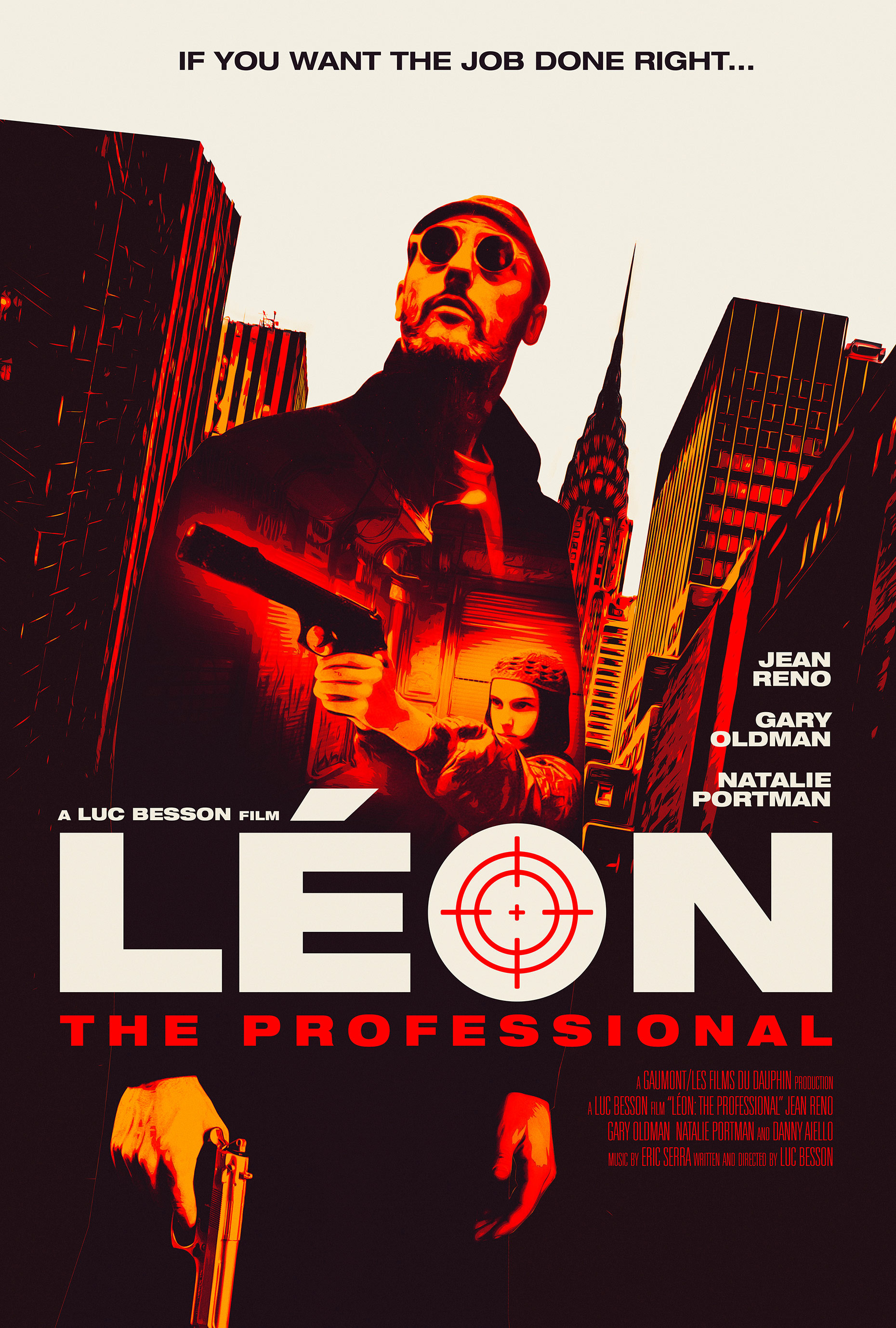 Mega Sized Movie Poster Image for The Professional (#5 of 5)