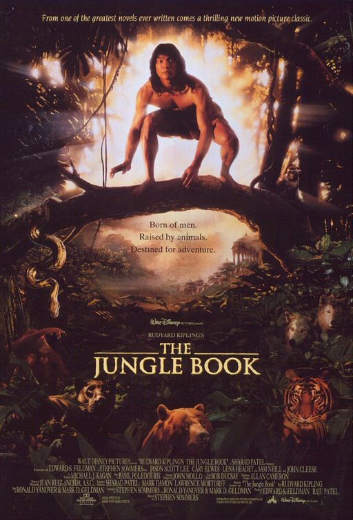Rudyard Kipling's The Jungle Book Movie Poster