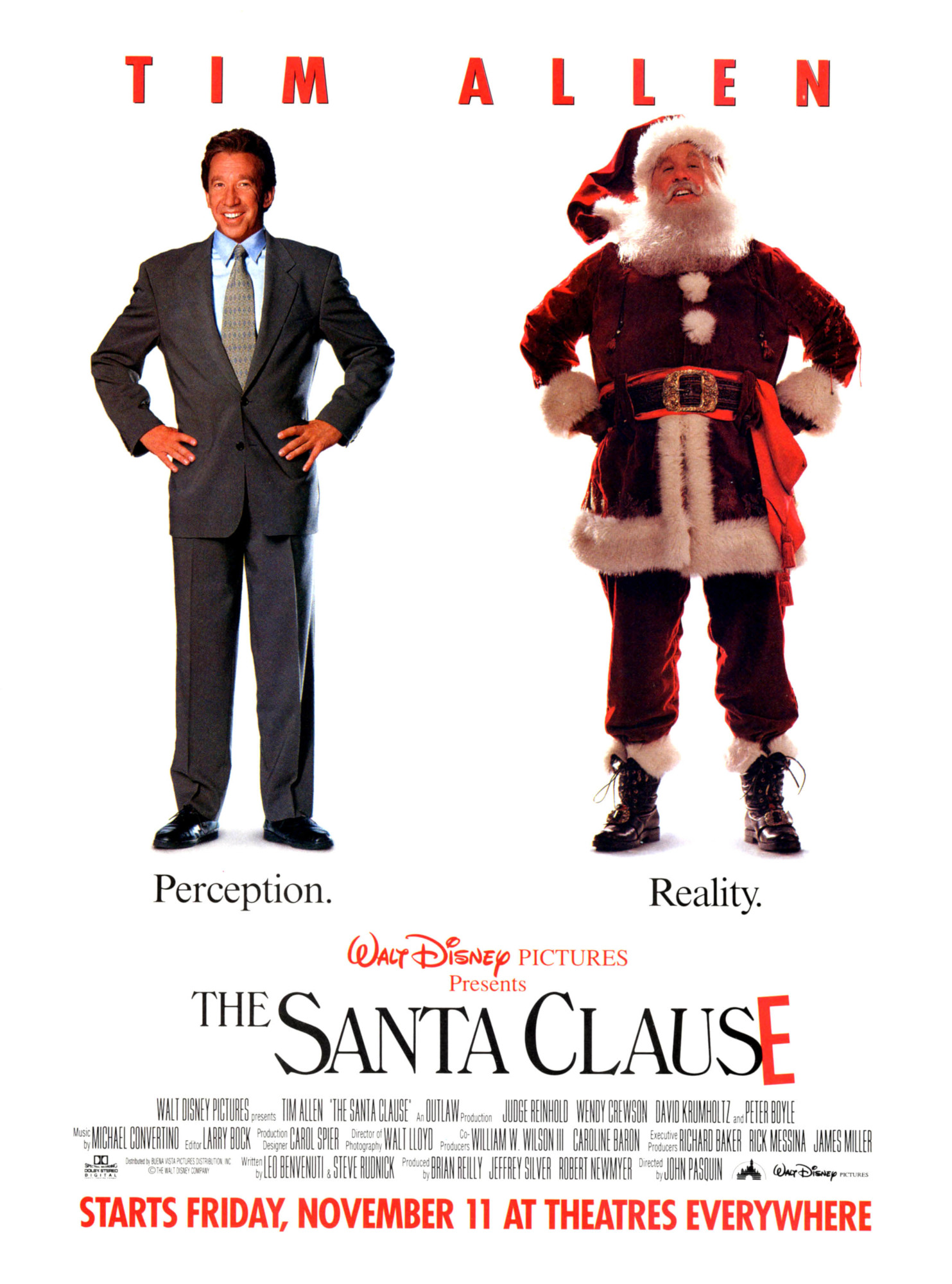 Mega Sized Movie Poster Image for The Santa Clause (#4 of 6)