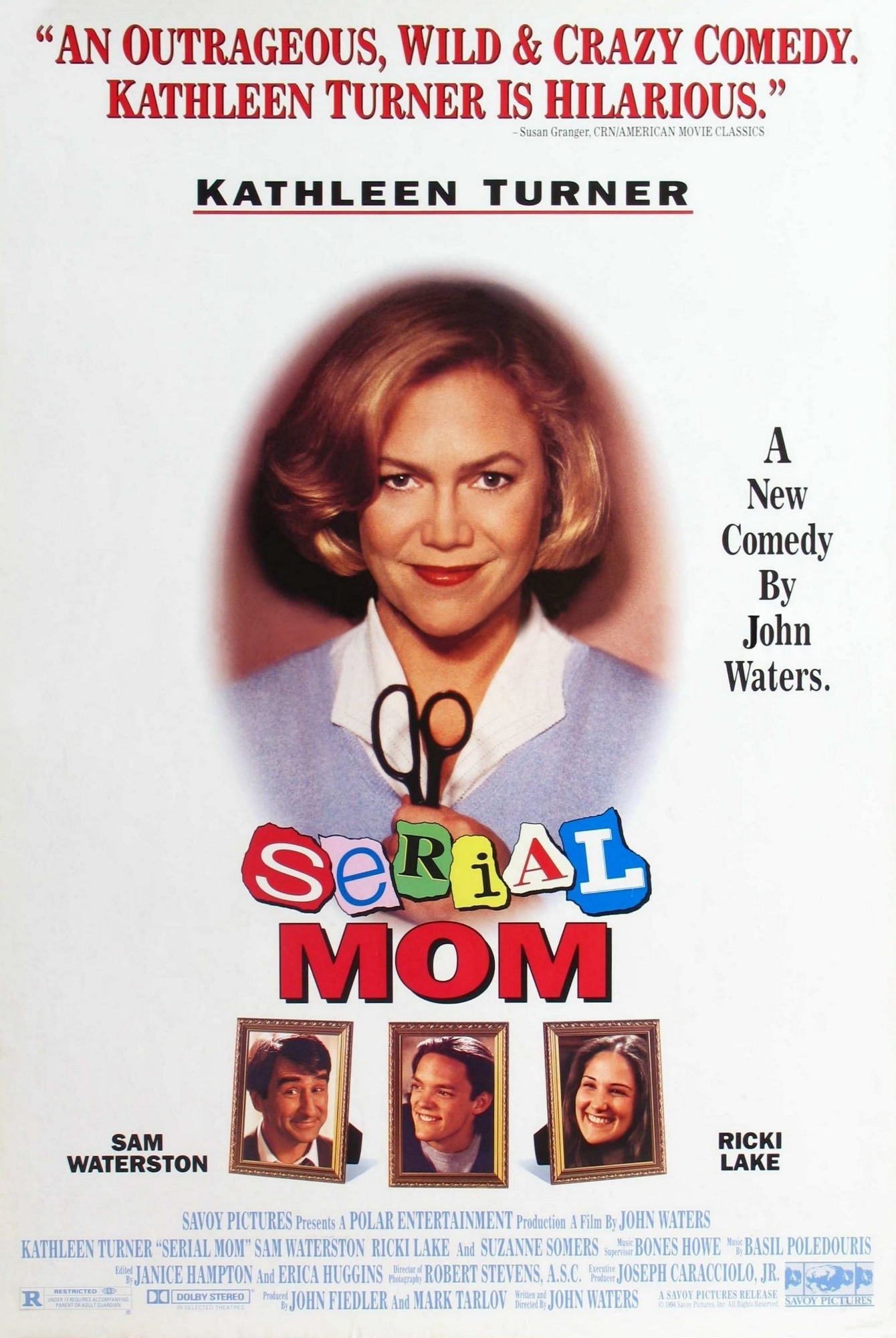 Mega Sized Movie Poster Image for Serial Mom (#1 of 2)