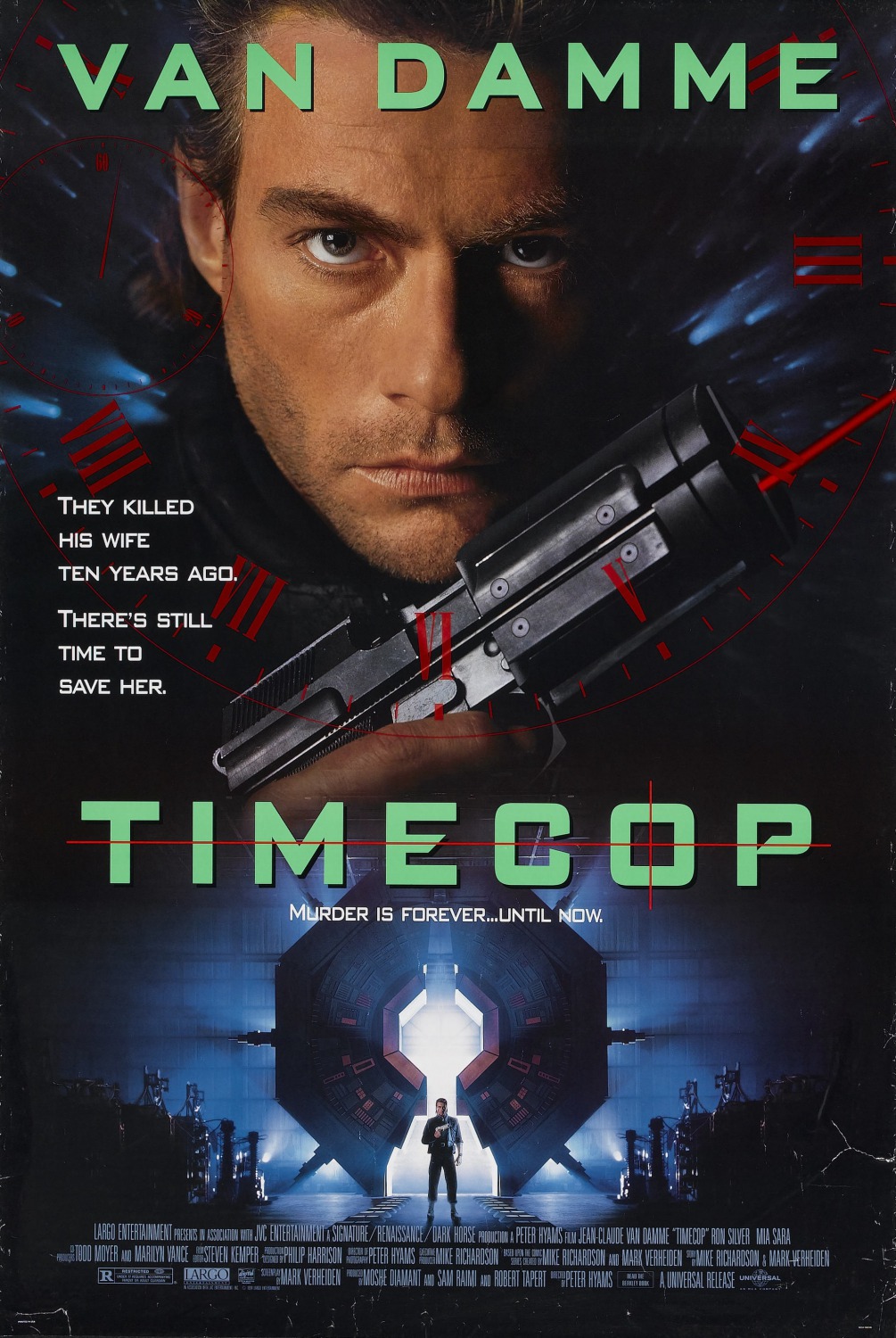 Extra Large Movie Poster Image for Timecop 