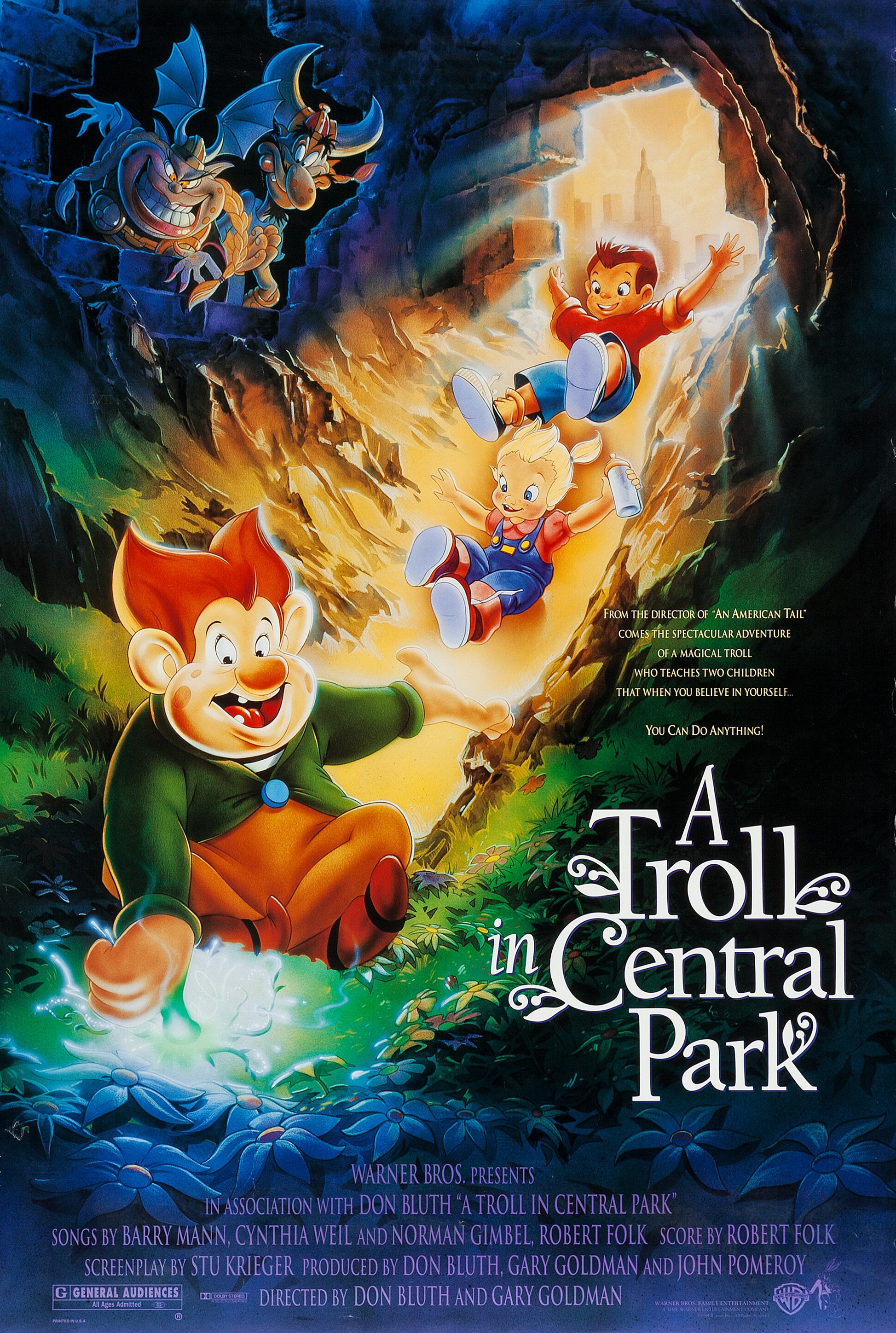 Mega Sized Movie Poster Image for A Troll in Central Park 