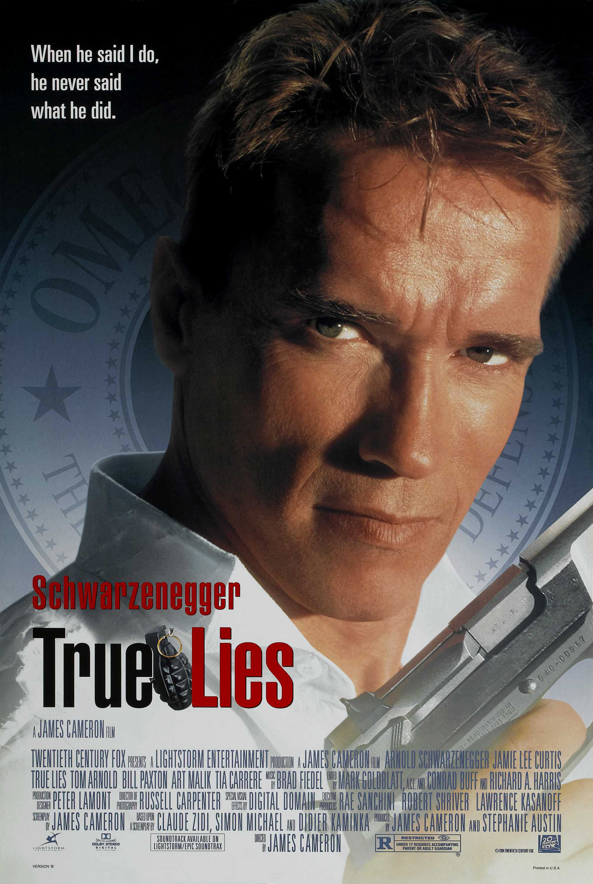Mega Sized Movie Poster Image for True Lies (#1 of 2)
