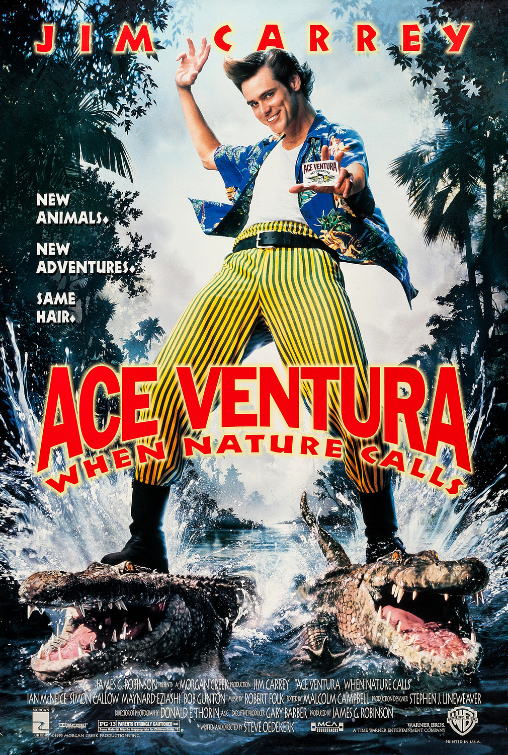 Extra Large Movie Poster Image for Ace Ventura: When Nature Calls 