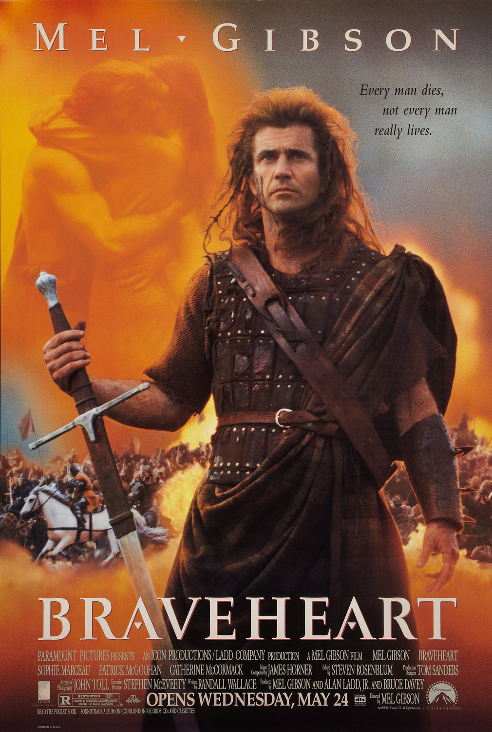 Extra Large Movie Poster Image for Braveheart (#1 of 6)