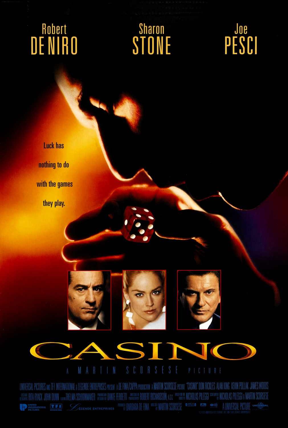 Extra Large Movie Poster Image for Casino (#2 of 3)