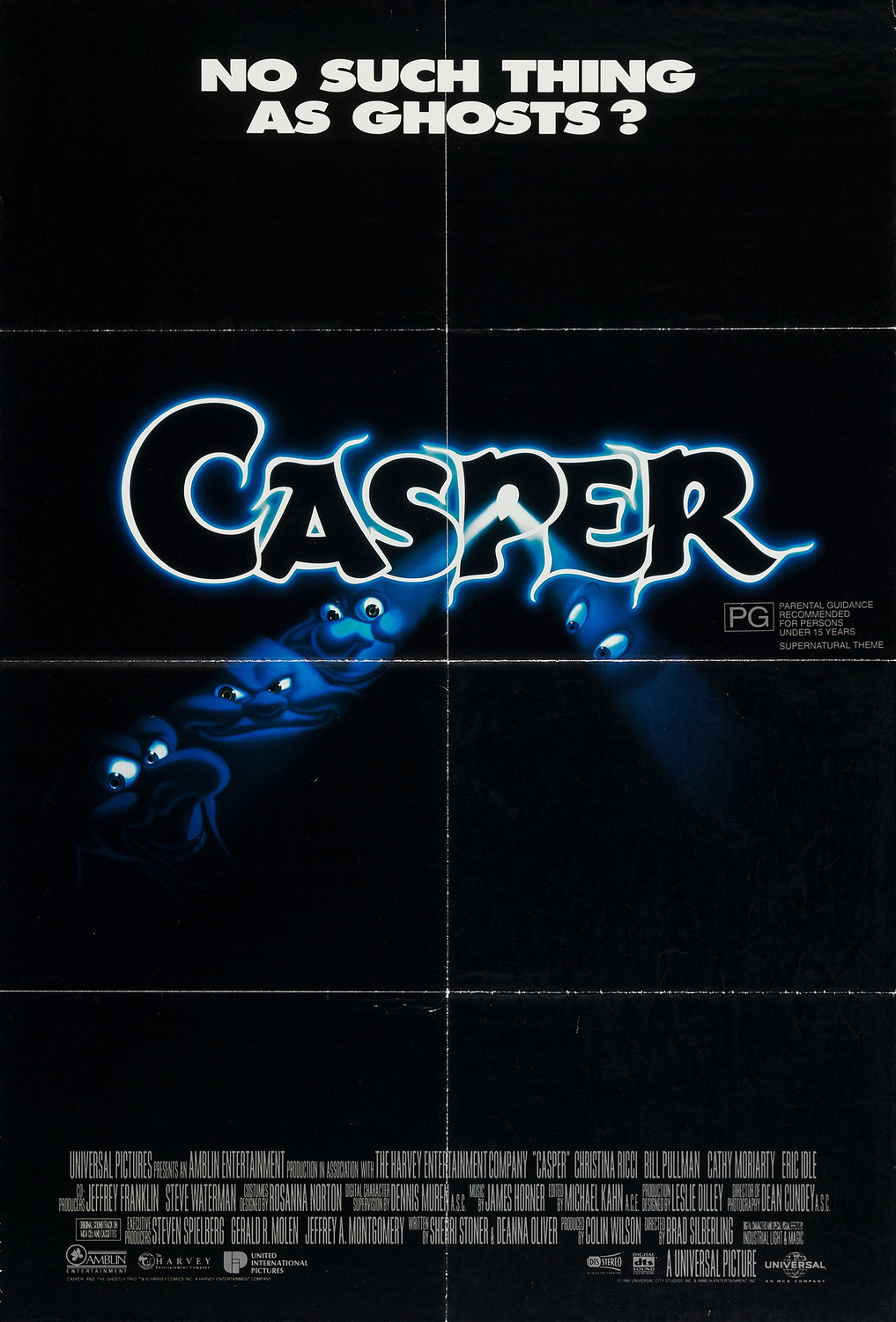 Extra Large Movie Poster Image for Casper (#4 of 4)