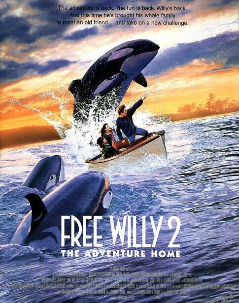 Free Willy 2: The Adventure Home Movie Poster