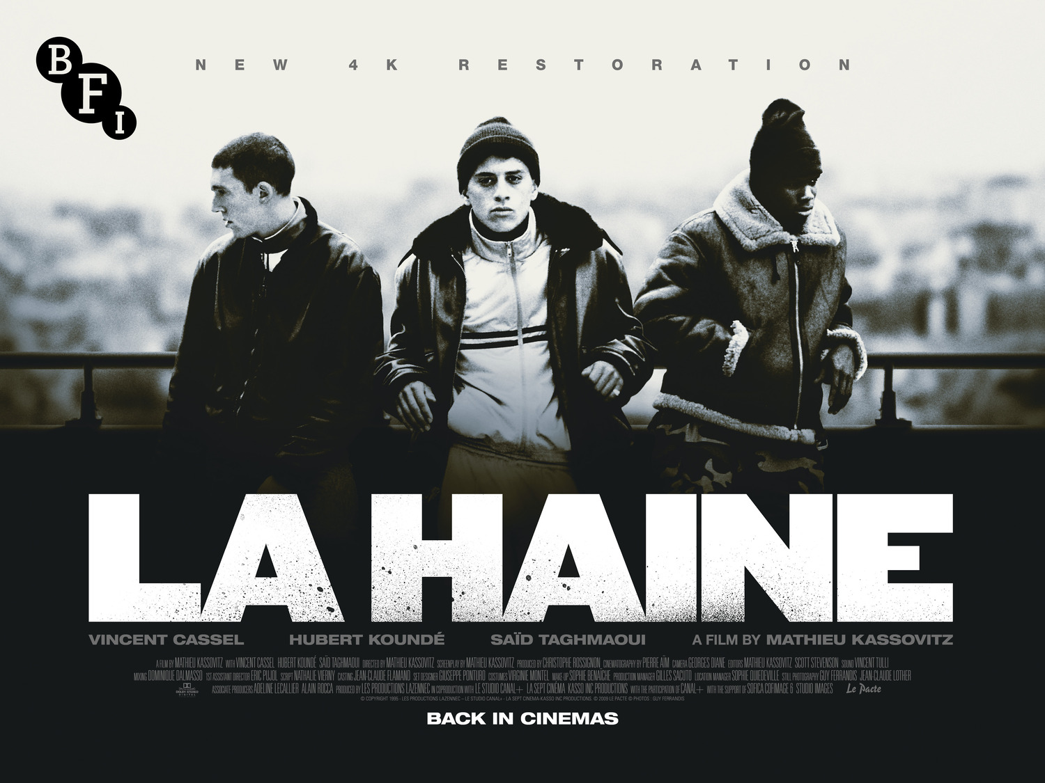 Extra Large Movie Poster Image for La haine (#4 of 10)
