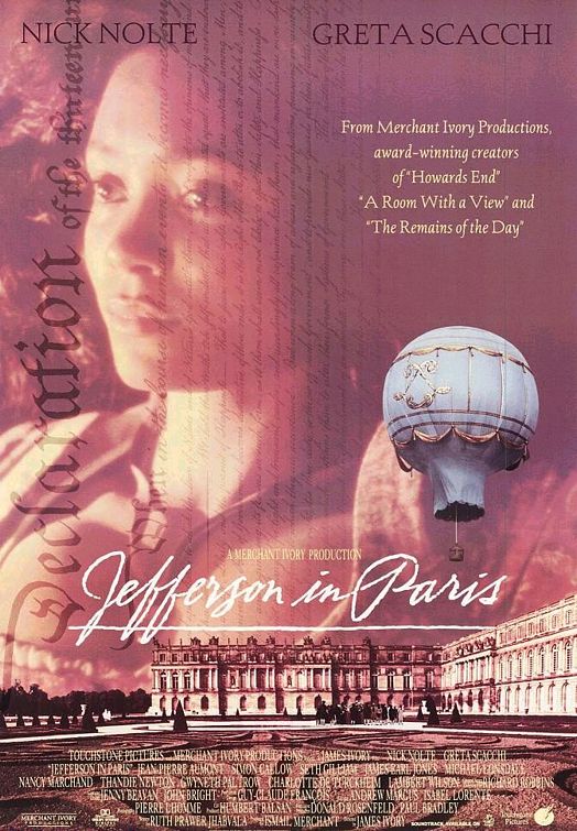 Jefferson In Paris Movie Poster