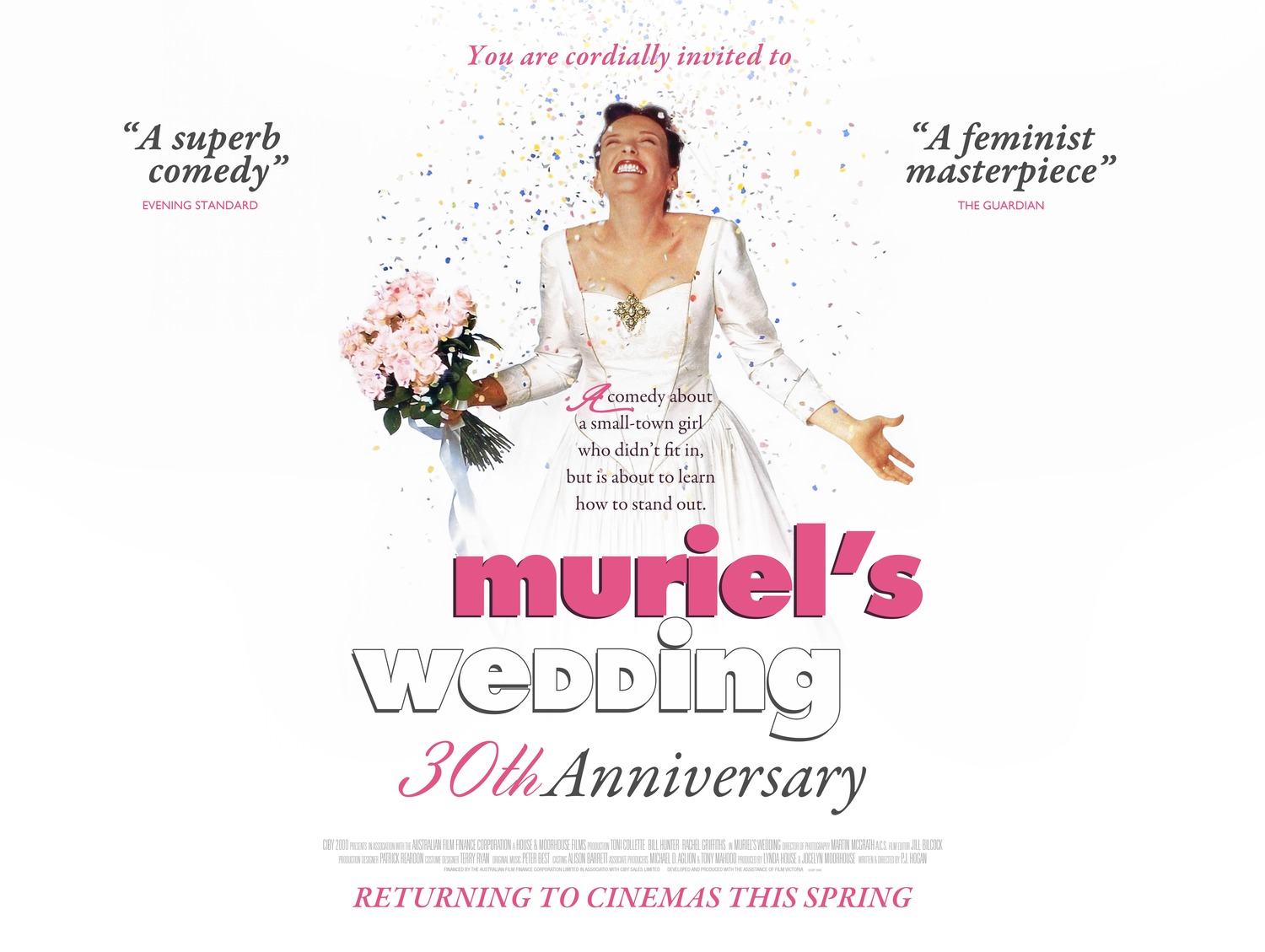 Extra Large Movie Poster Image for Muriel's Wedding (#2 of 2)