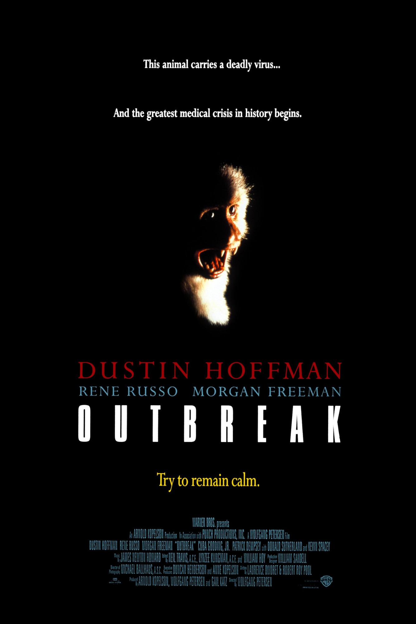 Mega Sized Movie Poster Image for Outbreak (#2 of 2)