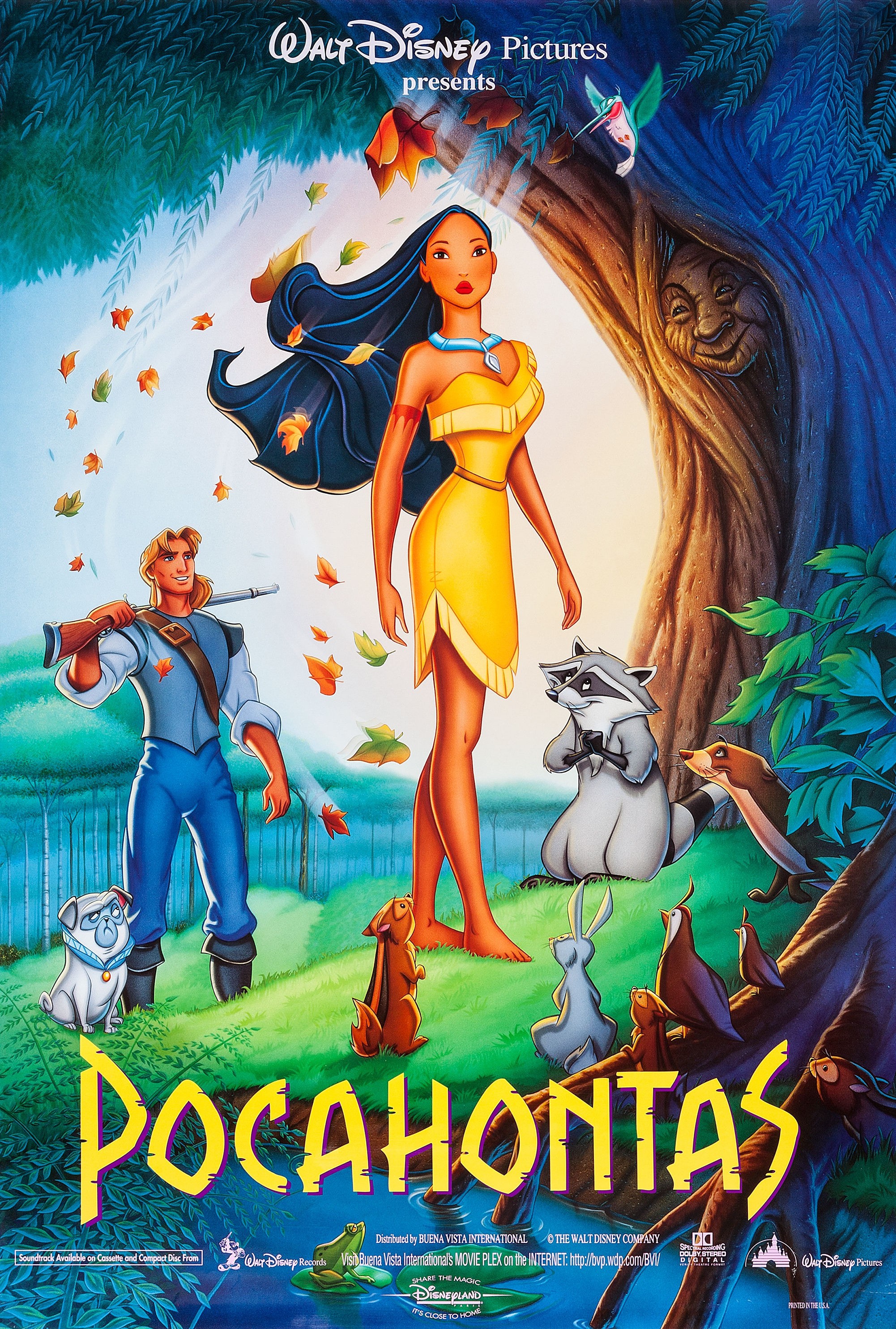 Mega Sized Movie Poster Image for Pocahontas (#3 of 4)