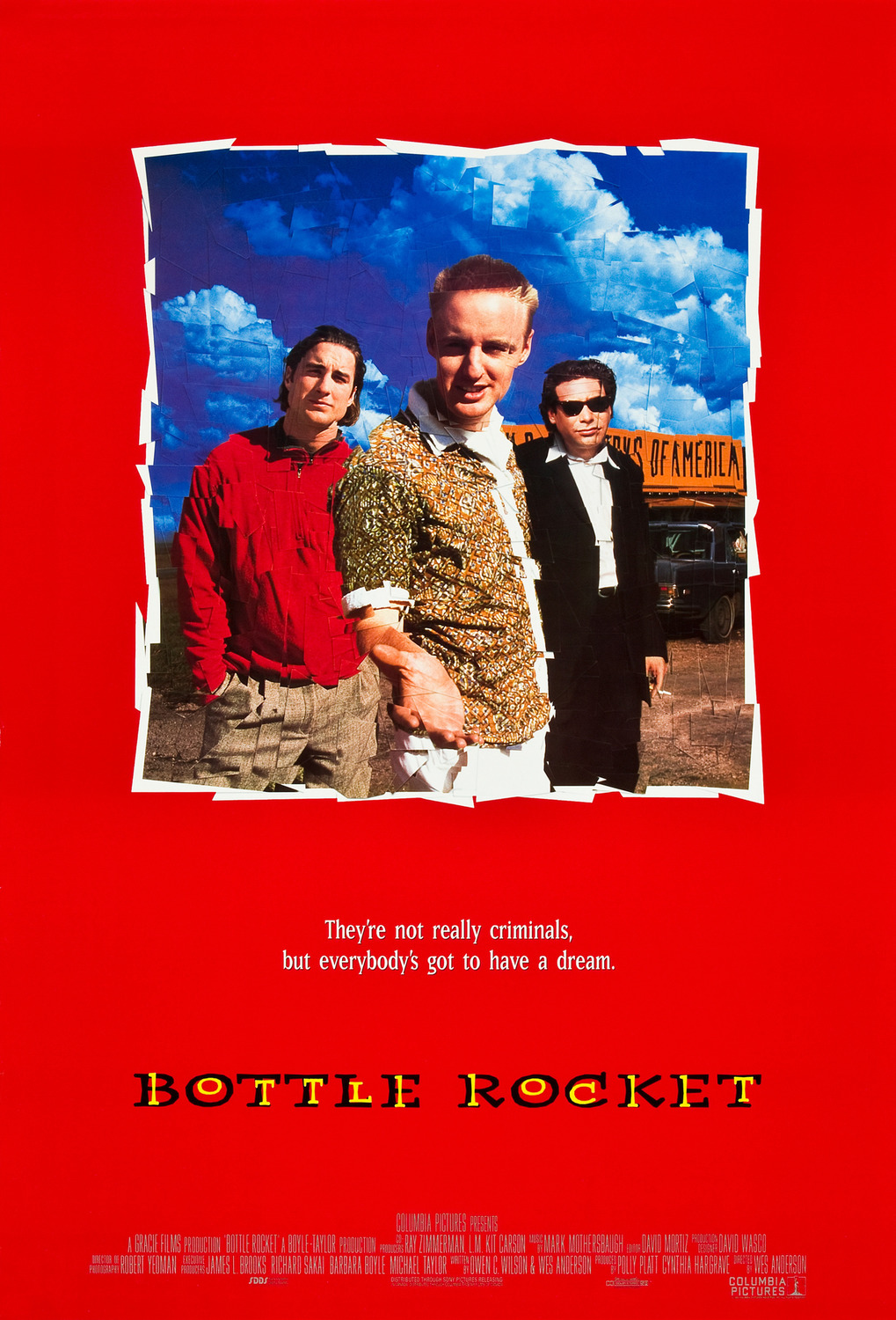 Extra Large Movie Poster Image for Bottle Rocket 