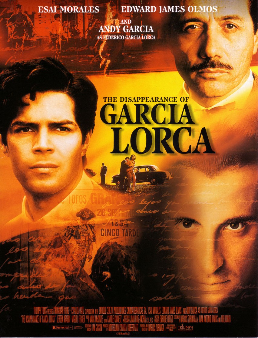 Extra Large Movie Poster Image for The Disappearance of Garcia Lorca 