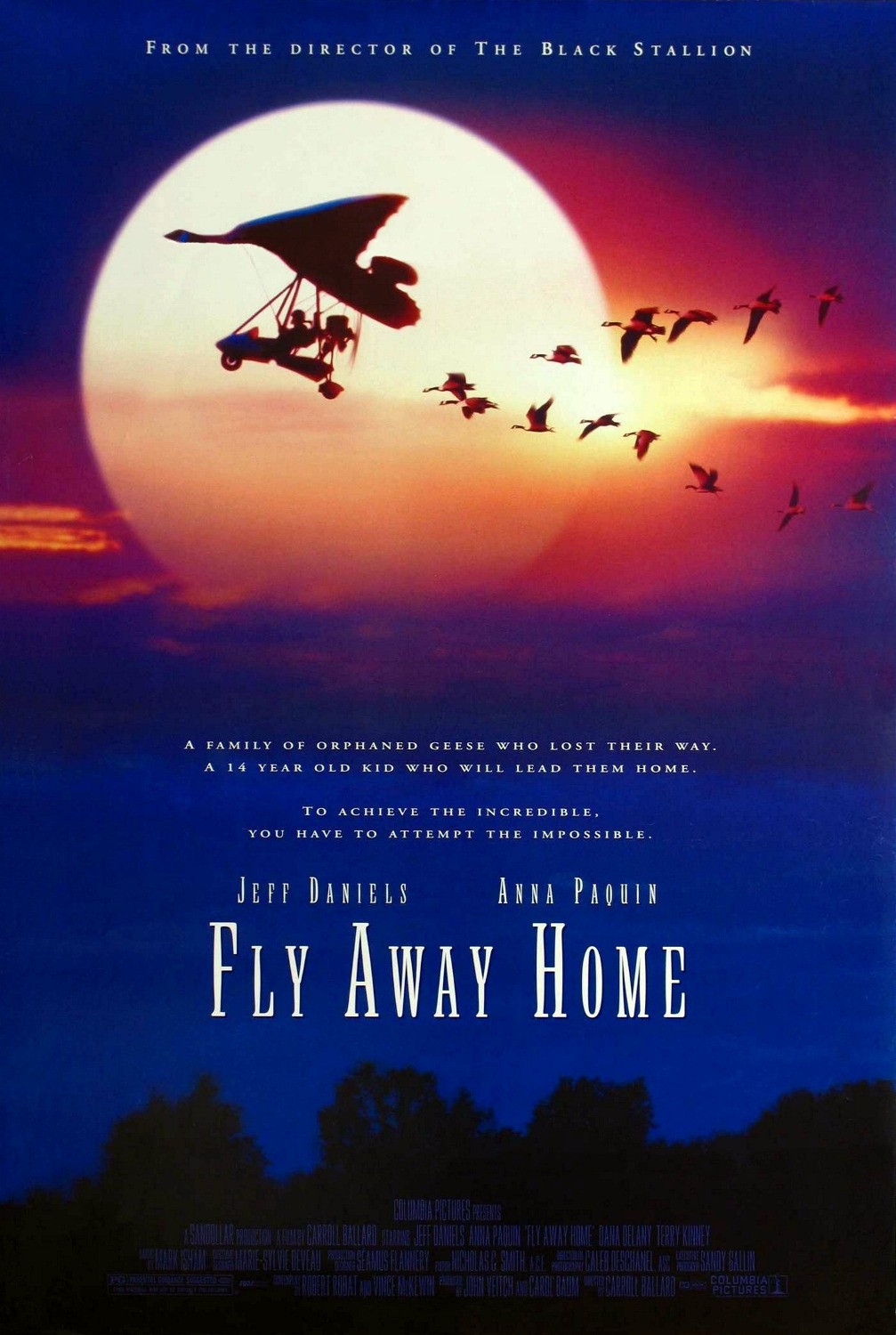 Extra Large Movie Poster Image for Fly Away Home (#1 of 2)