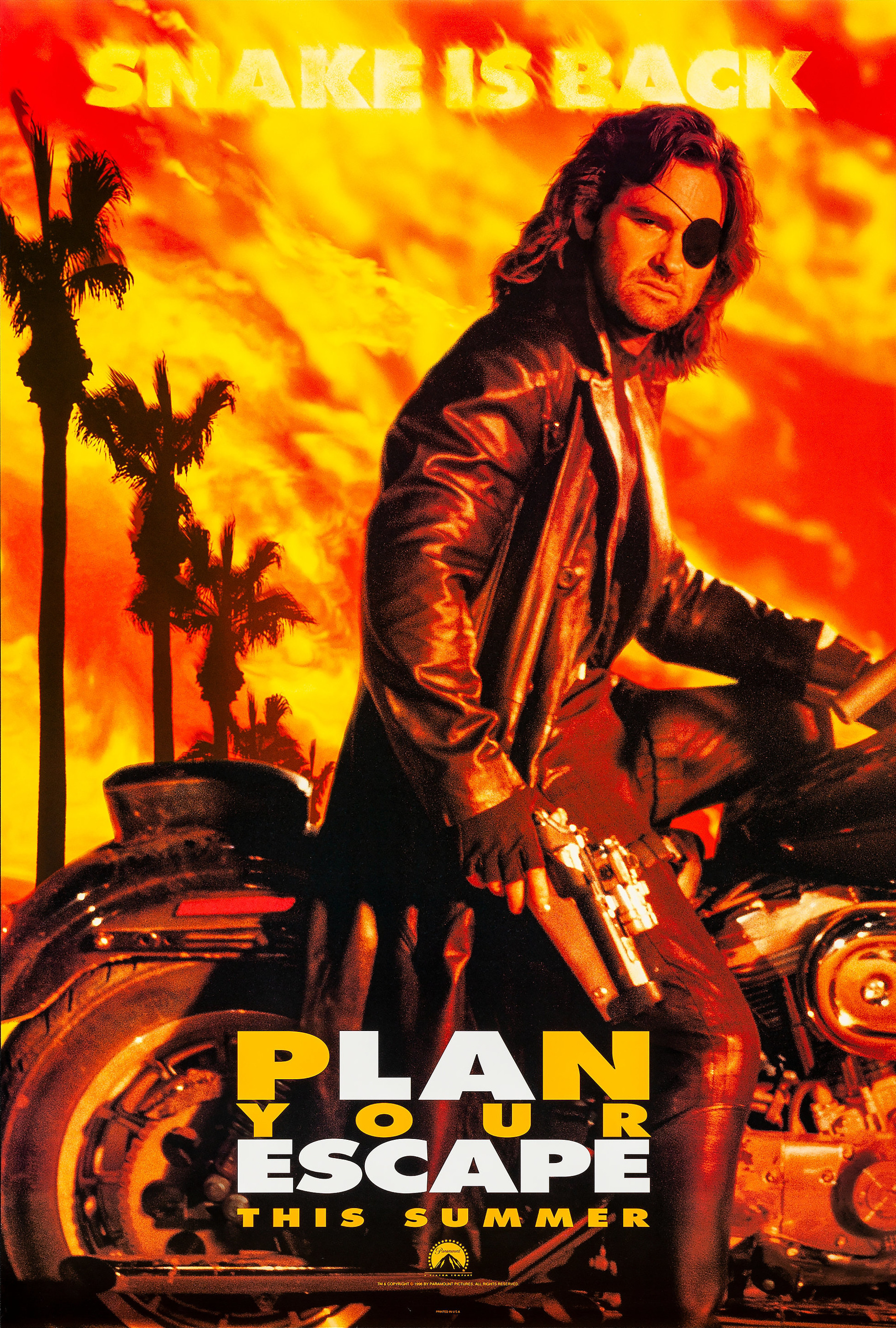 Mega Sized Movie Poster Image for John Carpenter's Escape From LA (#1 of 2)
