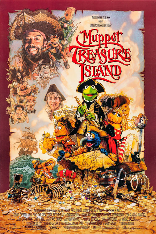 Muppet Treasure Island Movie Poster