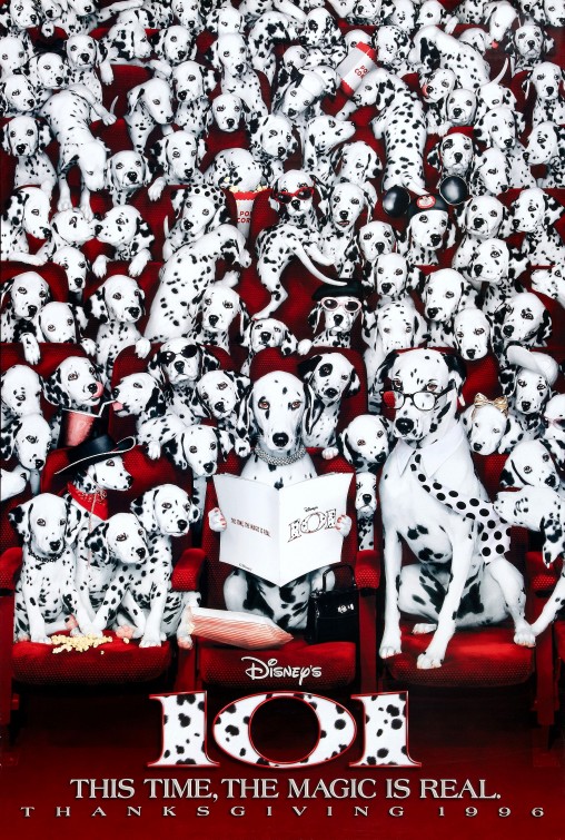 101 Dalmatians Movie Poster