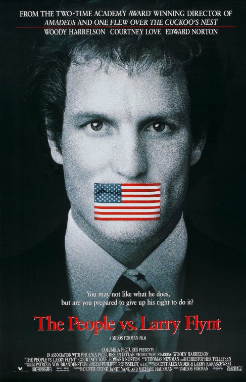 The People Vs. Larry Flynt Movie Poster