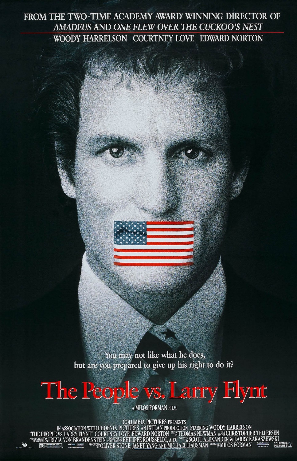Extra Large Movie Poster Image for The People Vs. Larry Flynt (#1 of 3)