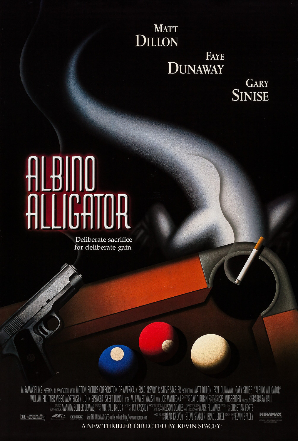 Extra Large Movie Poster Image for Albino Alligator (#1 of 3)