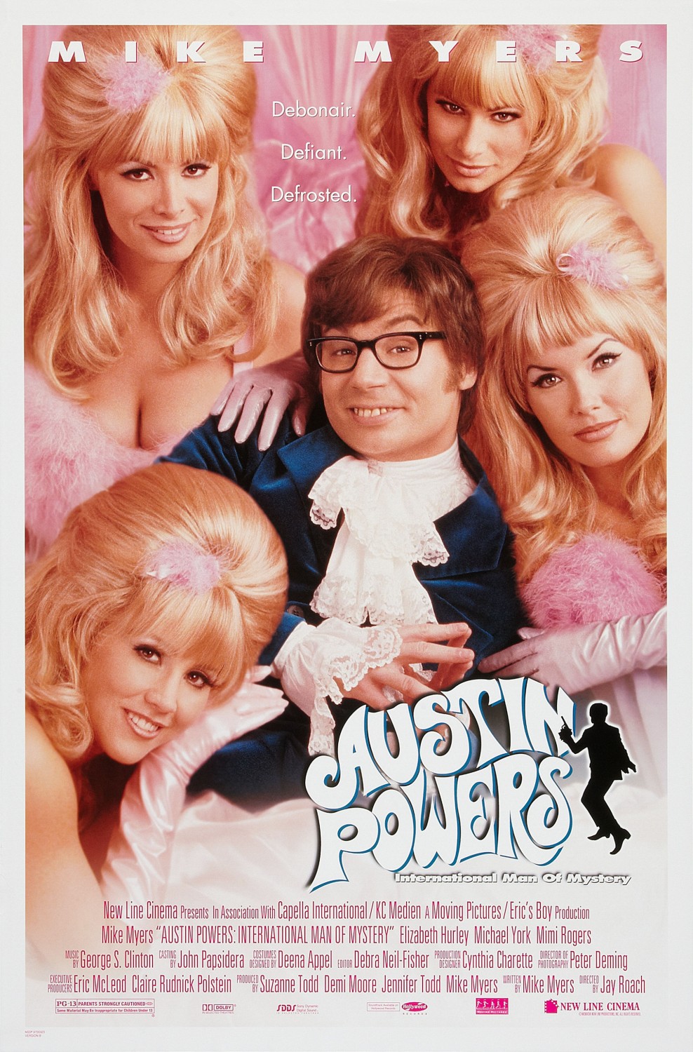 Extra Large Movie Poster Image for Austin Powers: International Man Of Mystery (#1 of 5)