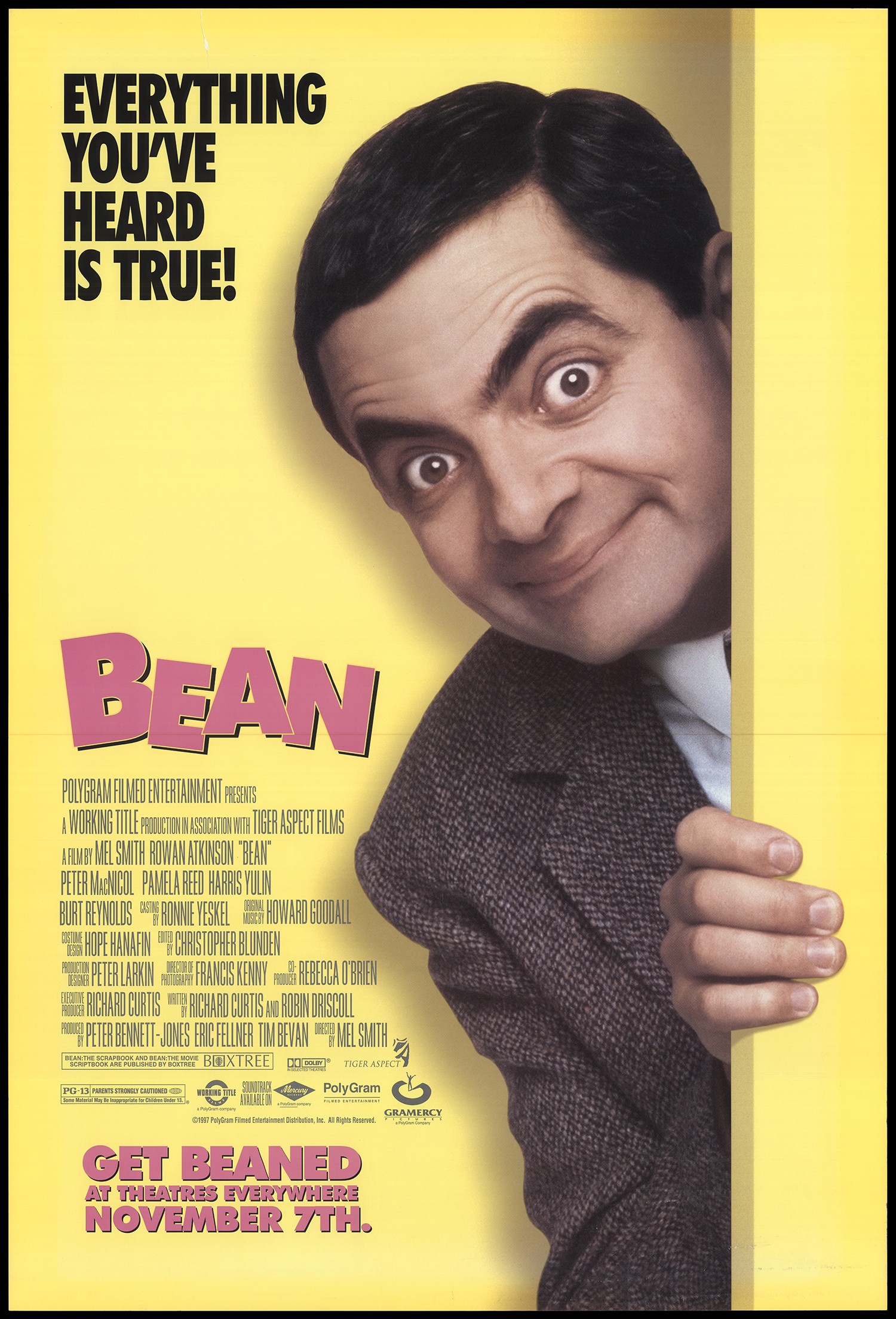 Mega Sized Movie Poster Image for Bean (#4 of 8)