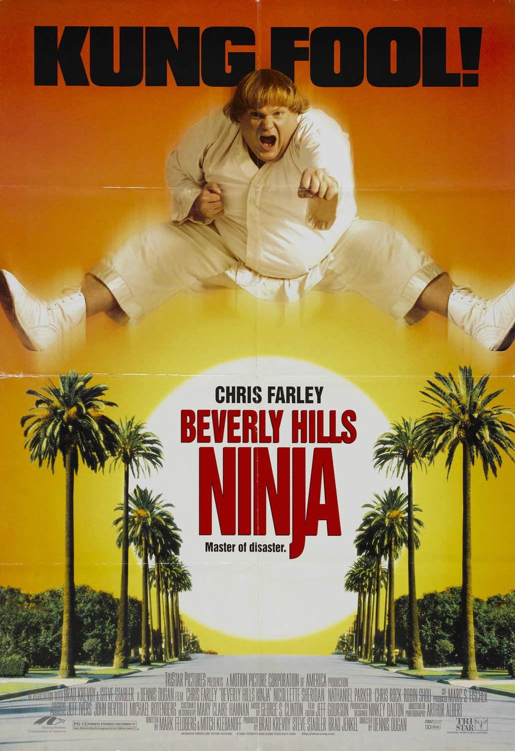 Extra Large Movie Poster Image for Beverly Hills Ninja 