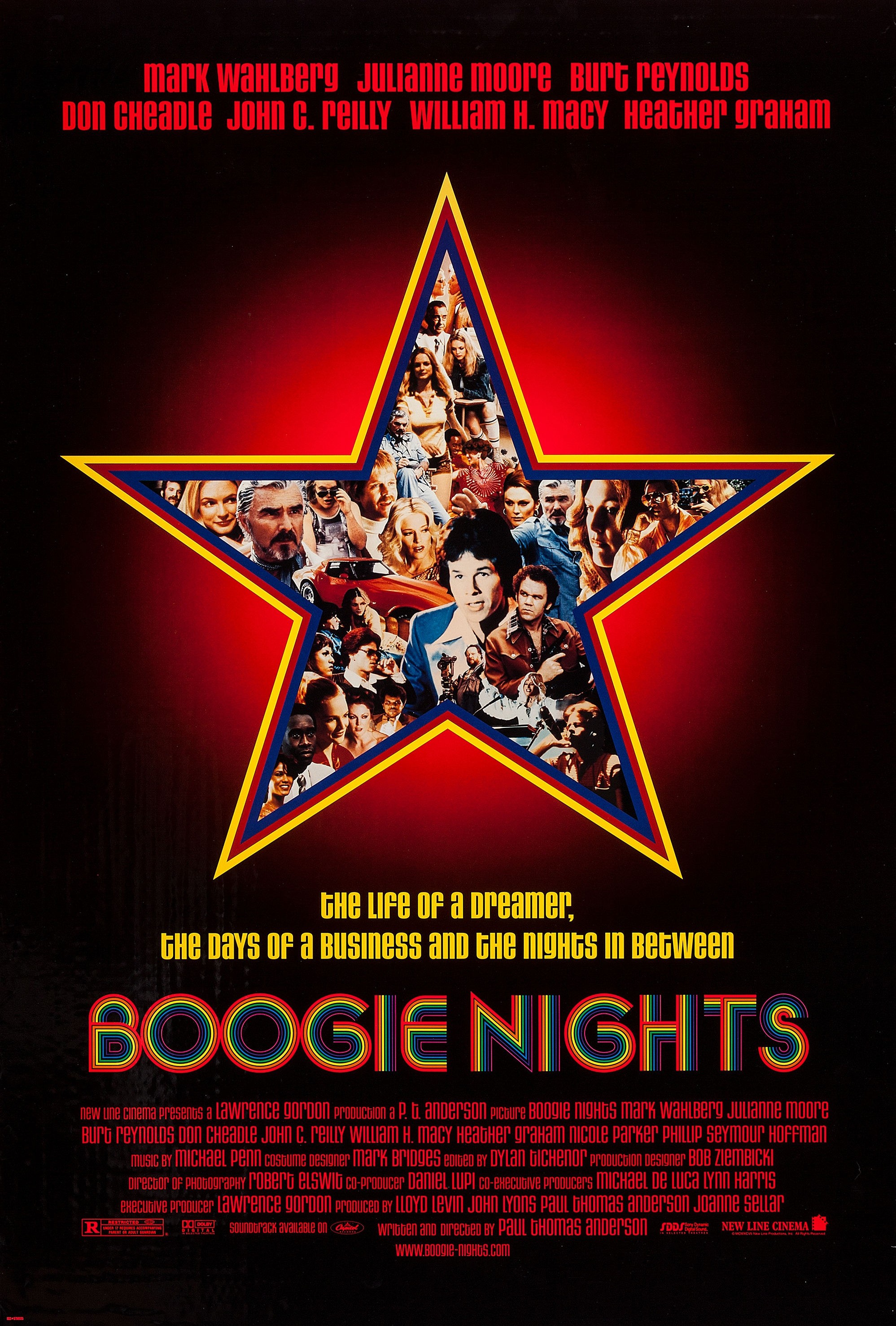 Mega Sized Movie Poster Image for Boogie Nights (#1 of 6)