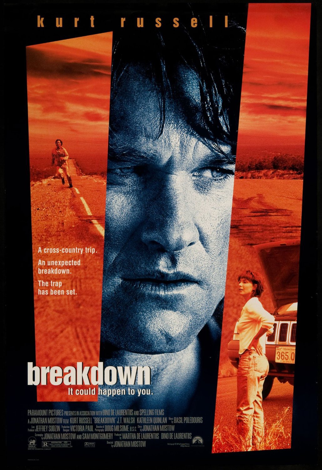 Extra Large Movie Poster Image for Breakdown 