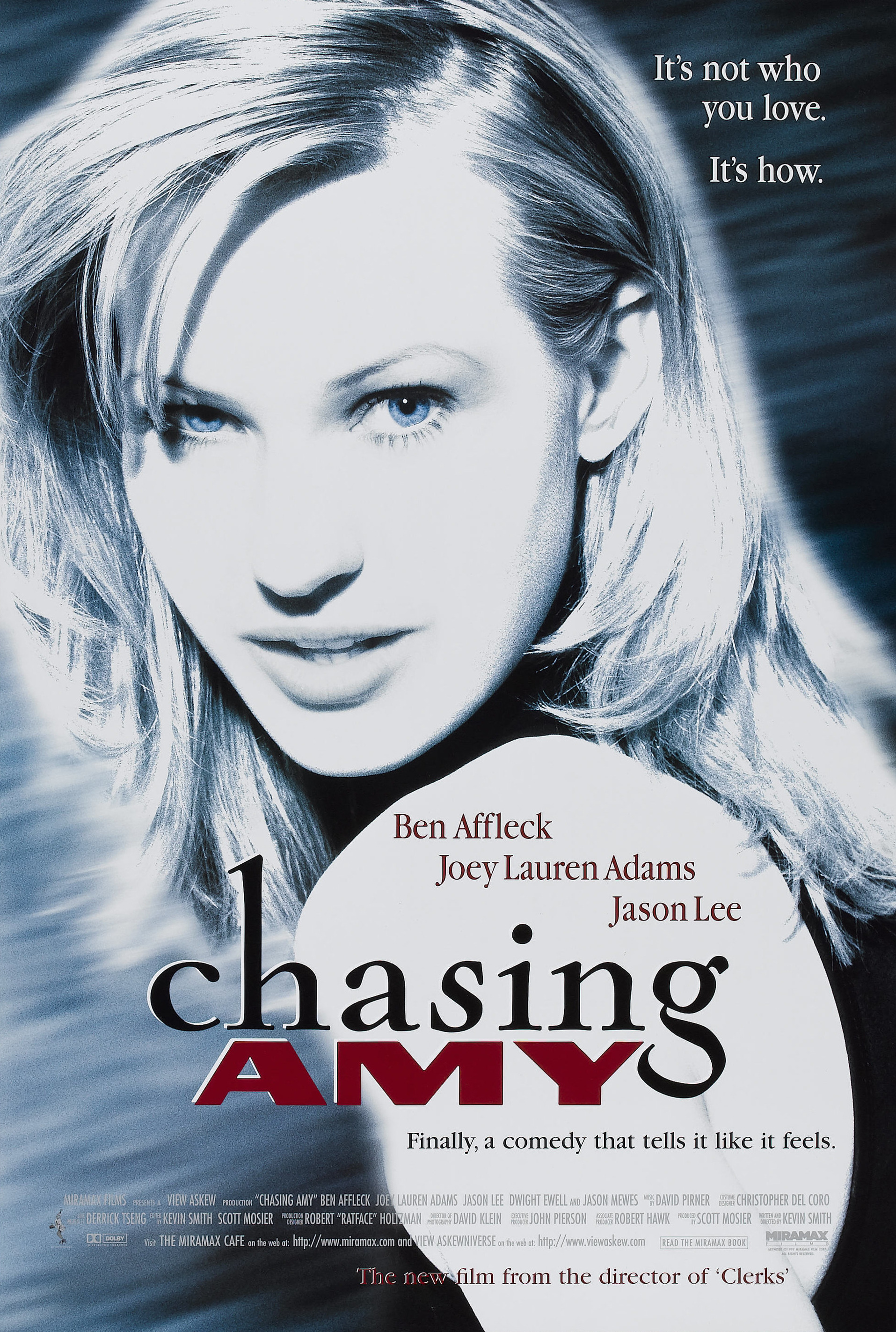 Mega Sized Movie Poster Image for Chasing Amy (#1 of 2)