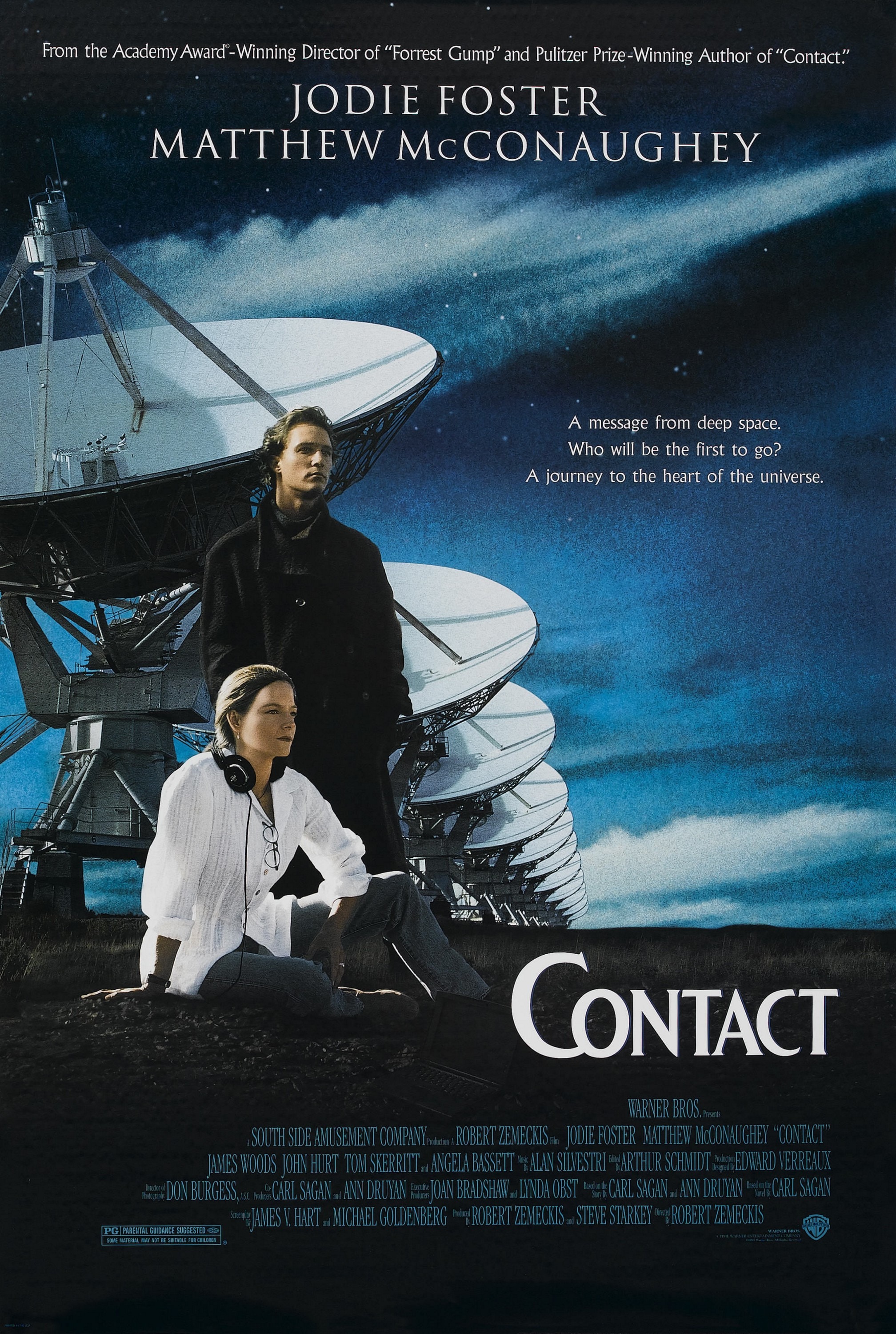 Mega Sized Movie Poster Image for Contact (#2 of 3)