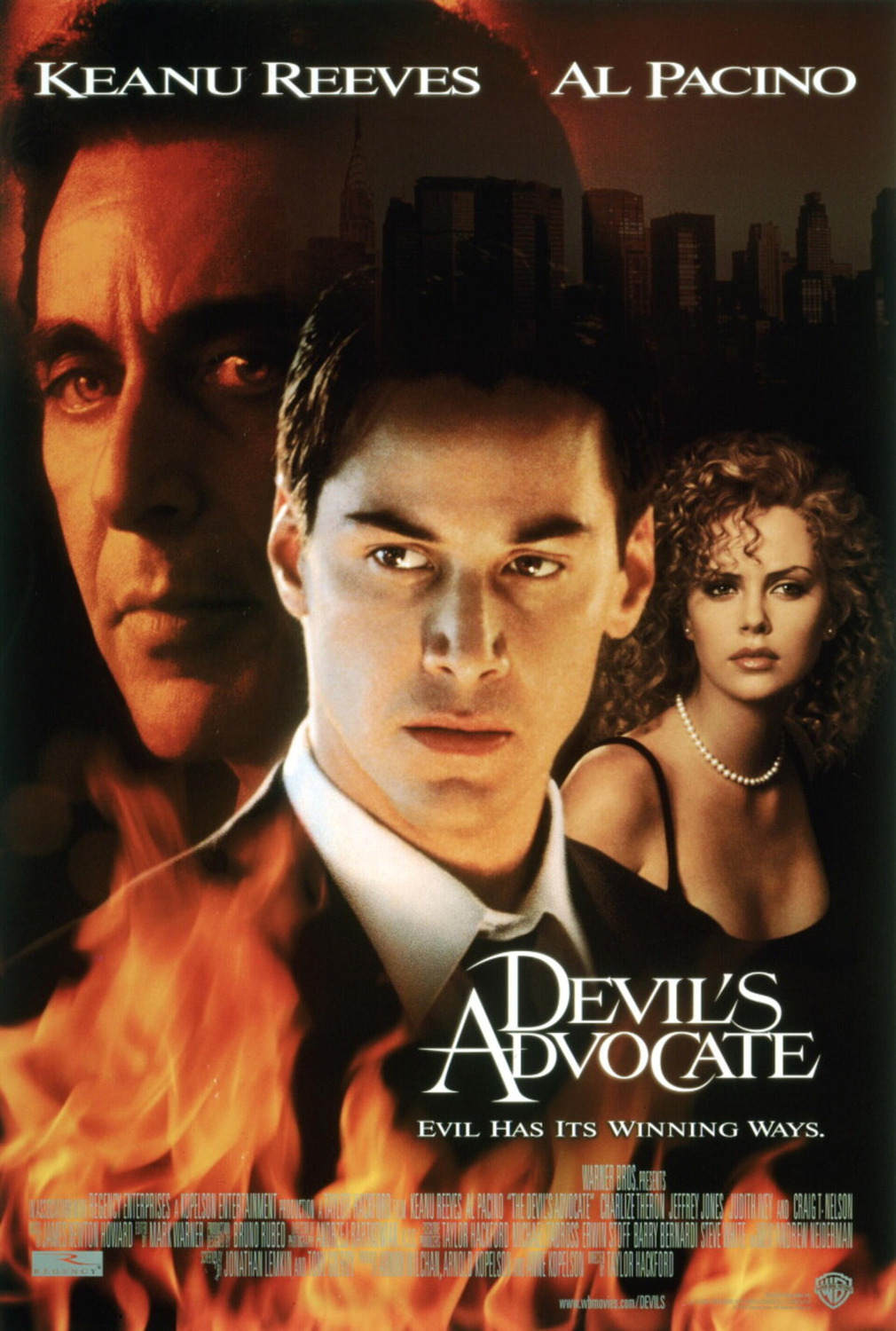 Extra Large Movie Poster Image for The Devil's Advocate (#1 of 2)